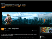 Tablet Screenshot of dungeonmans.com